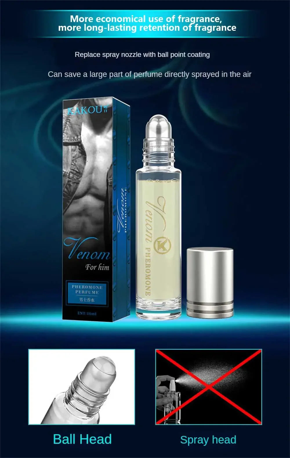 10ml Perfume for Men Women Ball Perfume (Opposite Sex Lasting Fragrance)