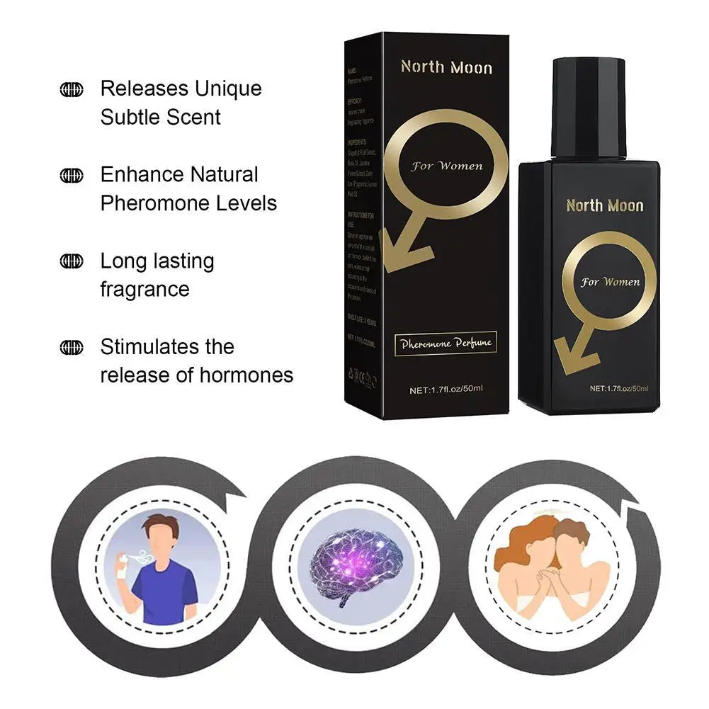 50ml Men Cologne Dating Romantic Pheromones Body Spray Oil With Attract The Opposite Sex Flirt Perfume